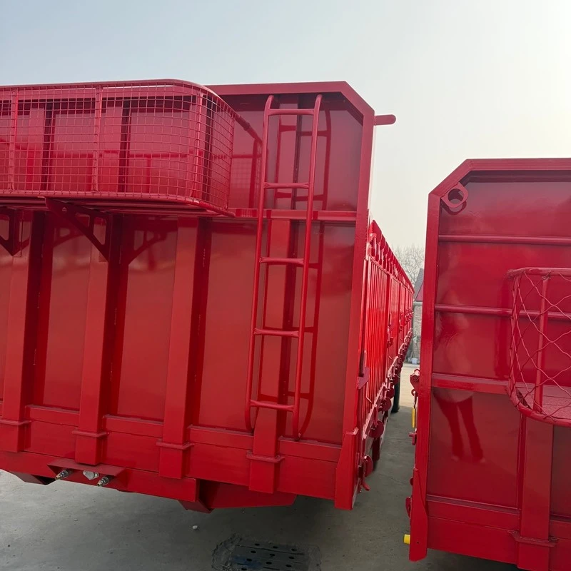 Van Type Dump Semi-trailer factory